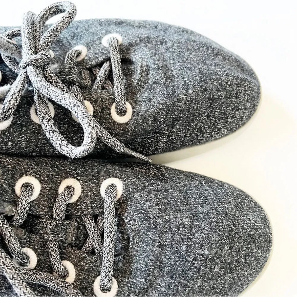 Allbirds Gray Wool Runners Trainers Women’s‎ Size 9 Lace Up Comfortable Shoes - Picture 6 of 10
